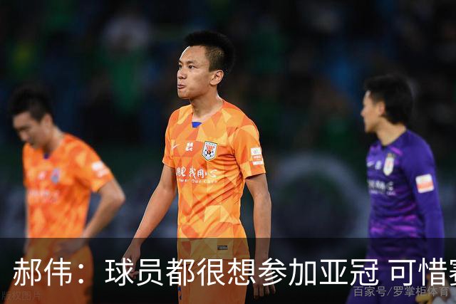 郝伟：球员都很想参加亚冠 可惜赛程跟联赛冲突